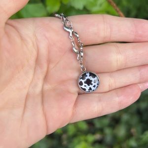 Cow print bracelet